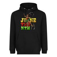 Black juneteenth Heavyweight Hoodie - CowGirlArtShop