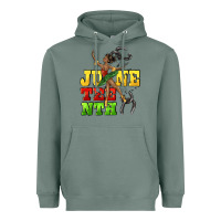 Sage juneteenth Heavyweight Hoodie - CowGirlArtShop