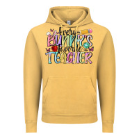Vintage Mustard every bunny's favorite teacher Vintage Hoodie - MaliasSmallBusiness