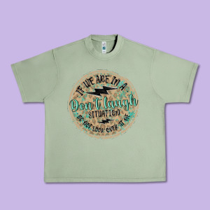 If We Are In A Don't Laugh Situation Urban Heavy Tee Designed By Maliassmallbusiness