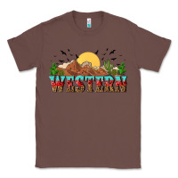Chestnut western Classic Tee - NancyCooperArtShop