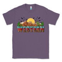 Lavender western Classic Tee - NancyCooperArtShop