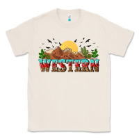 Natural western Classic Tee - NancyCooperArtShop