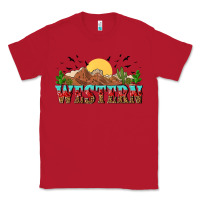 Red western Classic Tee - NancyCooperArtShop