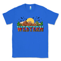 True Royal western Classic Tee - NancyCooperArtShop