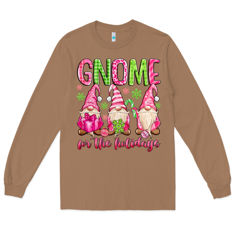 Gnome For The Holidays Long Sleeve Tee by MaliasSmallBusiness | Teevron