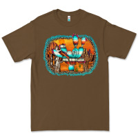 Cacao western cactus Premium Tee - AdoDesignShop