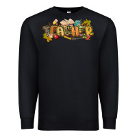 Black fall teacher Premium Sweatshirt - CowGirlArtShop