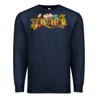 Navy fall teacher Premium Sweatshirt - CowGirlArtShop