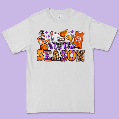 Tis The Season Basketball Premium Tee Designed By Jasminsmagicworld