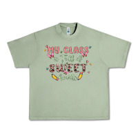 Oil Green my class is full of sweet hearts Urban Heavy Tee - MaliasSmallBusiness