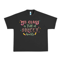 Pigment Black my class is full of sweet hearts Urban Heavy Tee - MaliasSmallBusiness