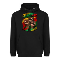 Black im celebrating juneteenth  (1) Heavyweight Hoodie - CowGirlArtShop
