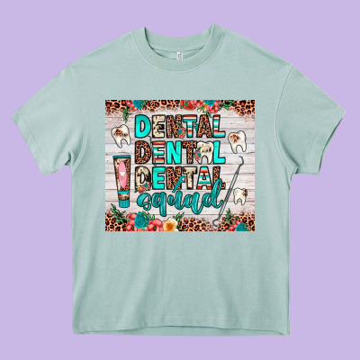 Dental Squad Heavy Core Tee Designed By Jahusdesignshop