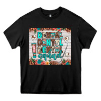 Black dental squad Heavy Core Tee - JahusDesignShop