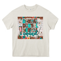 Cream dental squad Heavy Core Tee - JahusDesignShop