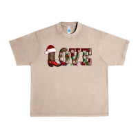 French Oak love christmas boots Urban Heavy Tee - AdoDesignShop