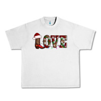 Love Christmas Boots Urban Heavy Tee | Teevron