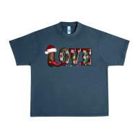 Midnight Navy love christmas boots Urban Heavy Tee - AdoDesignShop