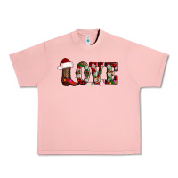 Salmon love christmas boots Urban Heavy Tee - AdoDesignShop