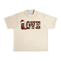 Sandshell love christmas boots Urban Heavy Tee - AdoDesignShop