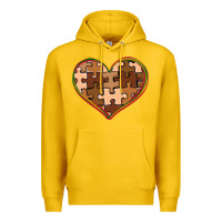 Lemon melanin skin tone heart black history Premium Hoodie - CowGirlArtShop