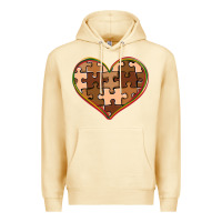 Pina Colada melanin skin tone heart black history Premium Hoodie - CowGirlArtShop