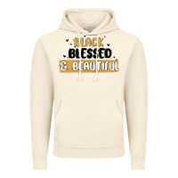 Vintage Artic black blessed & beautiful Vintage Hoodie - MaliasSmallBusiness