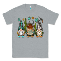 Heather Grey western gnomies Classic Tee - NancyCooperArtShop