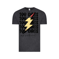 Vintage Black 100 days of school Vintage Tee - MaliasSmallBusiness