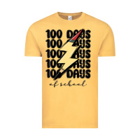 Vintage Mustard 100 days of school Vintage Tee - MaliasSmallBusiness