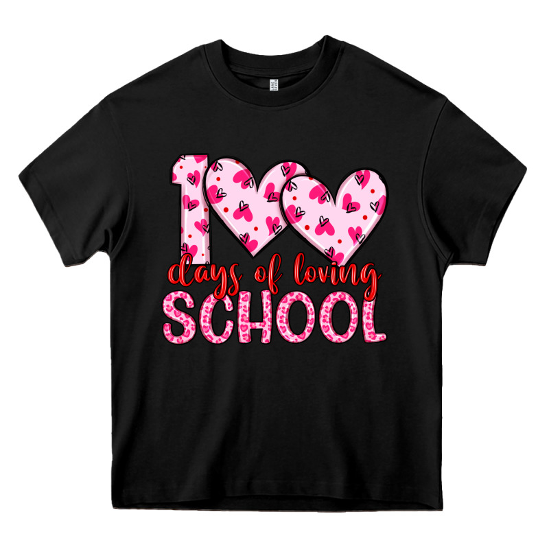 100 Days Of Loving School Heavy Core Tee by Artiststas | Teevron