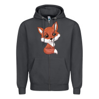 Smoke fox Zipper Hoodie - texasbilliewilder