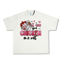 Pistachio i see you chicken out Urban Heavy Tee - MaliasSmallBusiness