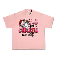 Salmon i see you chicken out Urban Heavy Tee - MaliasSmallBusiness