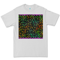 Dove Grey halloween witch symbols seamless pattern Premium Tee - BundleAndBundleShop