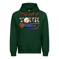 Forest Green i' m out of your league Urban Hoodie - BundleAndBundleShop