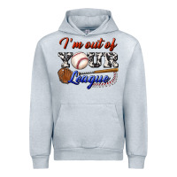 Heather Grey i' m out of your league Urban Hoodie - BundleAndBundleShop