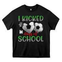 Black i kicked 100 days of school Heavy Core Tee - Artiststas