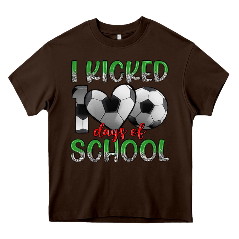 I Kicked 100 Days Of School Heavy Core Tee by Artiststas | Teevron