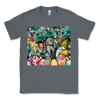 Charcoal Heather easter Classic Tee - CowhideDigitalArt