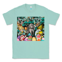 Seafoam easter Classic Tee - CowhideDigitalArt