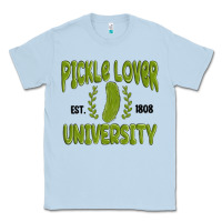 Dusty Blue pickle lover university Classic Tee - MaliasSmallBusiness