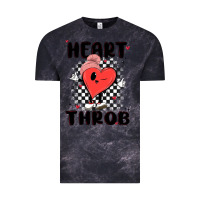 Cloud Black heart throb Vintage Tee - MaliasSmallBusiness