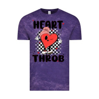 Cloud Purple heart throb Vintage Tee - MaliasSmallBusiness