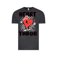 Vintage Black heart throb Vintage Tee - MaliasSmallBusiness