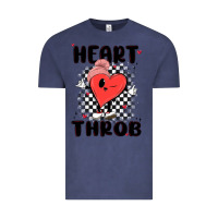 Vintage Denim heart throb Vintage Tee - MaliasSmallBusiness