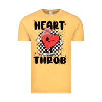 Vintage Mustard heart throb Vintage Tee - MaliasSmallBusiness