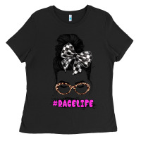 Black racelife Ladies Tee - JahusDesignShop