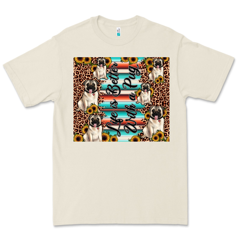 Life Is Better With A Pug Premium Tee by JahusDesignShop | Teevron